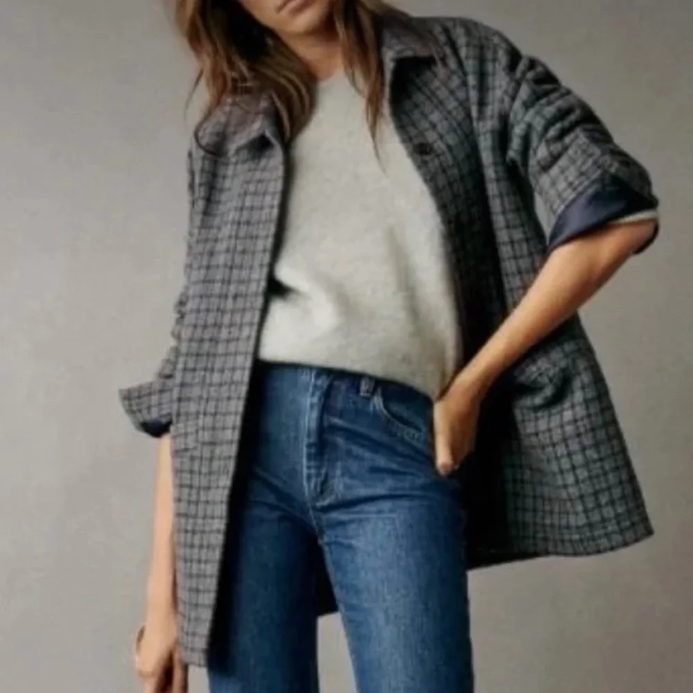 Sezane | Jackets & Coats | Sezane Will Jacket Edinburgh Tile